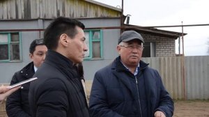 03-04-2019 Бату Хасиков посетил проблемные объекты п. Цаган Аман 2