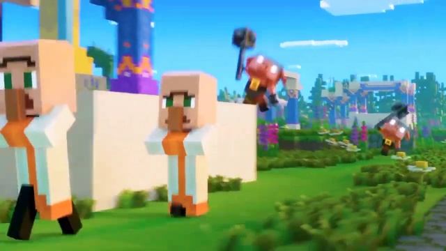 лягушки идут под фонк Minecraft meme смотреть онлайн