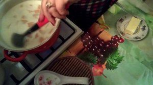 Кабаковая каша с рисом.