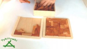 Развивающая игра деревянный тетрис Премиум для детей от 3 лет