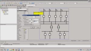 АРМ «Энергосфера» Окно мнемосхем растровый редактор