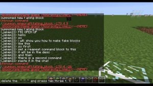 How to make fake blocks in minecraft (1.13.2