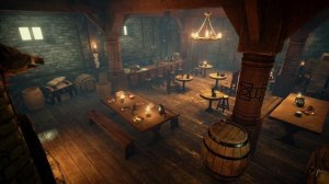 Busy Tavern Ambience with Music | Fantasy | D&D & RPG Soundscape for Streaming or Playing at Home