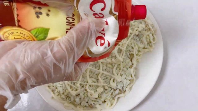 Новогодний салат Тигр на 2022 Год. Супер Вкусно и Красиво. Праздничный салат смотреть онлайн