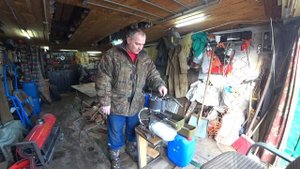 Подготовка  свинца  для дроби.  Черновая плавка свинца.