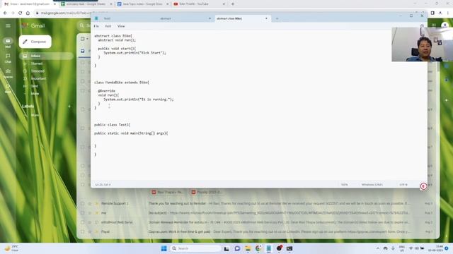 Java SE: Abstraction Part 3 abstraction using abstract keyword or abstract class