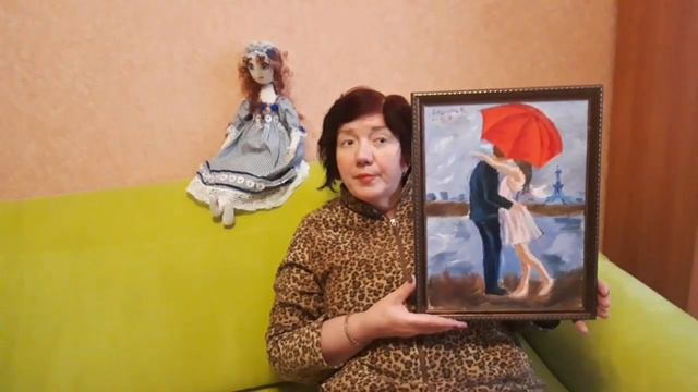 Как я научилась рисовать /Картина маслом за 4 часа)