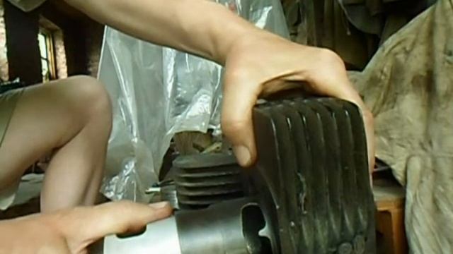 Ява переходная,готовим цилиндры к проточке. смотреть онлайн