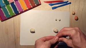 Как слепить барашка и бычка из пластилина? Лепим пластилиновых животных)