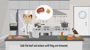 Cooking Verbs and Food | English Lesson