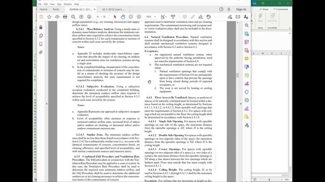 Minimum IAQ Performance Calculator смотреть онлайн