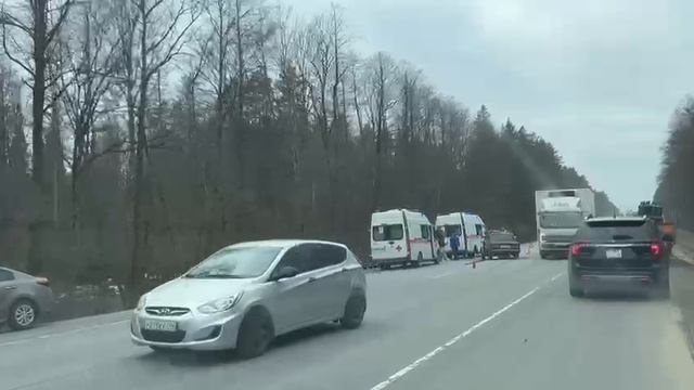 Серьезное ДТП с участием двух легковушек произошло под Брянском