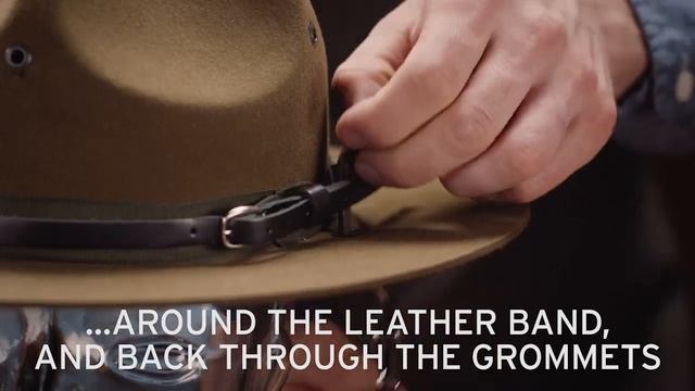 Stetson Education: How to attach the Campaign Hat Chin Strap смотреть онлайн