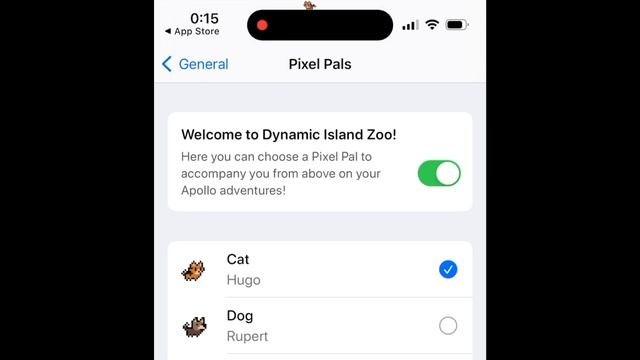 iPhone 14 ProのDynamic Islandに猫や犬を走らせられるアプリ「Apollo for Reddit」の紹介 смотреть онлайн