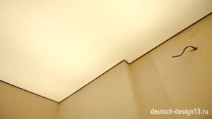 Светодиодная подсветка натяжного за полотном потолка