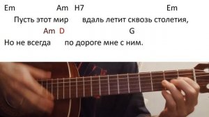 "Есть только миг" аккорды