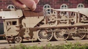 Ugears V-Express Steam Train with Tender