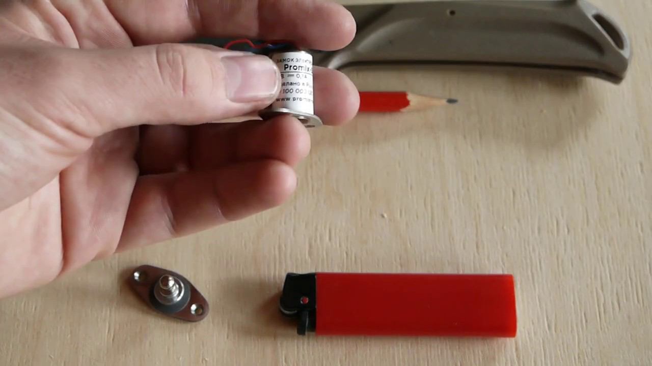 Миниатюрный врезной электрозамок Promix SM132 смотреть онлайн