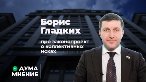 Борис Гладких про законопроект о коллективных исках