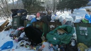 ❗️Вот ЭТО мы сегодня засняли на Первомайской в Мысках.