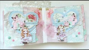 Вместимость фото в скрапбукинг альбоме.  Конструкции подложек ~СМК "Альбом про отдых"