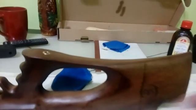 кратко о пропитке и полировке деревянного приклада