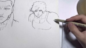 Как нарисовать Баки Ханму за 10 минут легко и просто