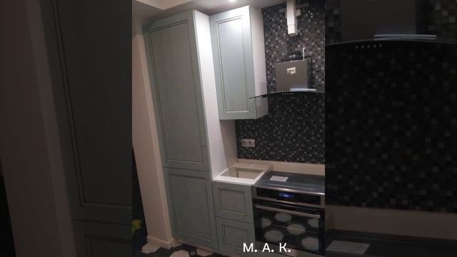 Кухня на заказ. Выполненный проект