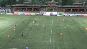 Бутан  -  Гуам 1-0.  Квалификация на  чемпионат  мира  2022.  Гол  Бутана.