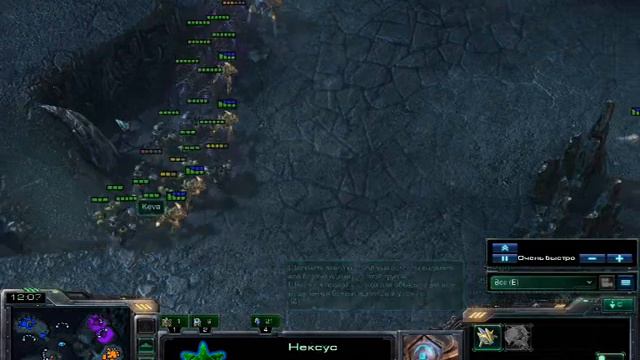 StarCraft 2 (3) My 3v3 Interesting Strategy T+Z+P (ч.2) смотреть онлайн