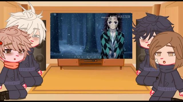 ⇢ ˗ˏˋ Jujutsu kaisen react to Nezuko-chan (pt 1/2?࿐ྂ смотреть онлайн