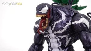 Marvel Six-Arm Spider-Man VS Monster combine Venom! #DuDuPopTOY