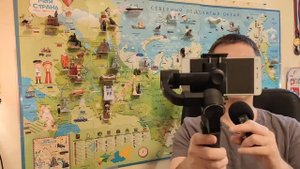 Купил трёх осевой стабилизатор для улучшения качества съемки при ходьбе