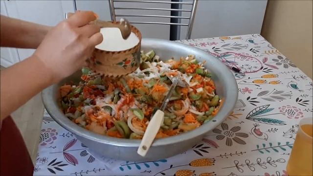 ✅? Салат из зелёных помидоров на зиму. ТОТ САМЫЙ !