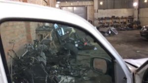 В разборе Renault Kangoo (Рено Канго) ДВС 1.4 75л.с. K7JA700 / МКПП Фургон 2005г.