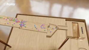 Huge Marble Run (It has Jumps!), 3D Animation