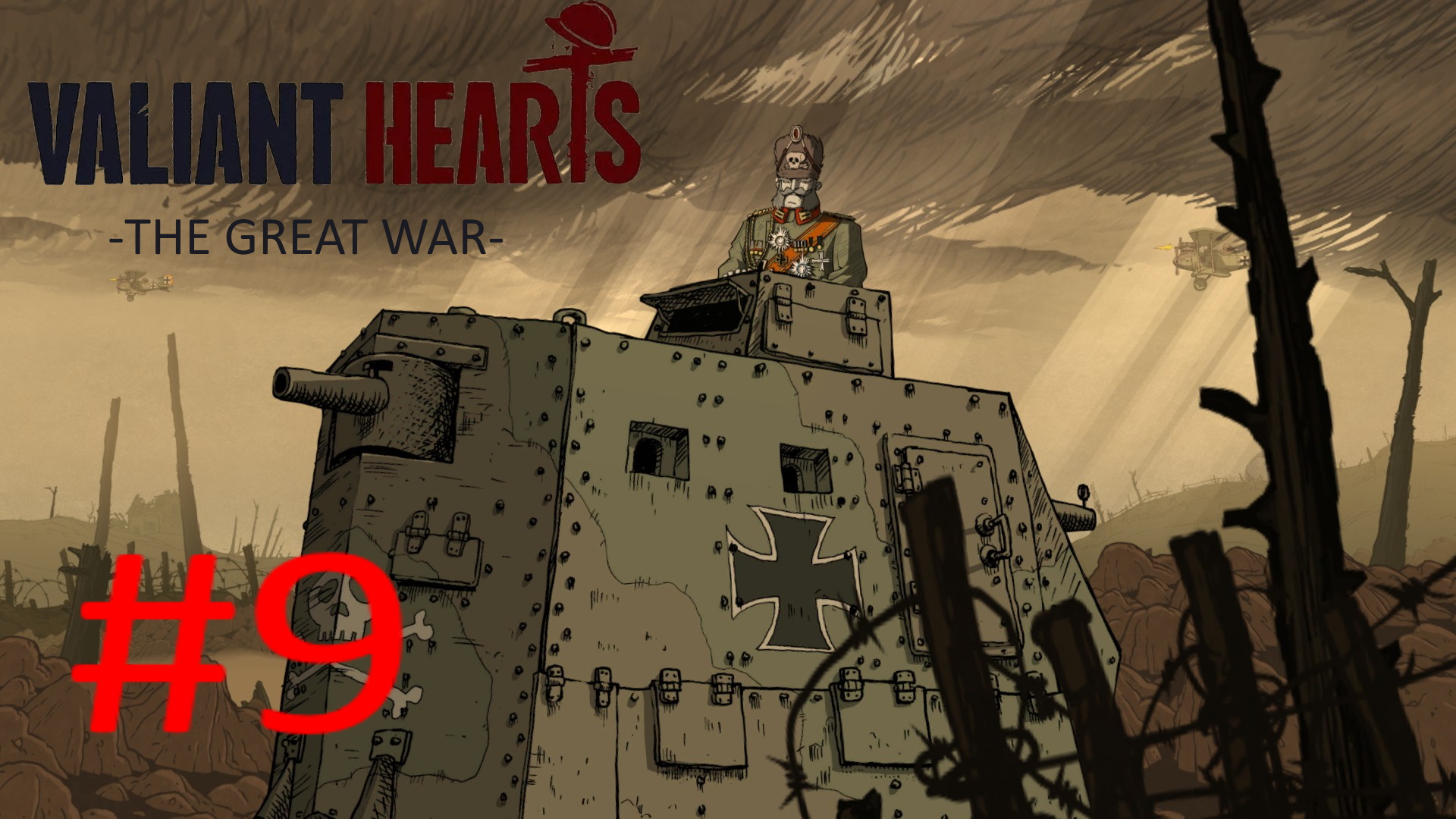 Valiant hearts the great war:Прохождение:№9 Побег Карла и битва на Сомне.