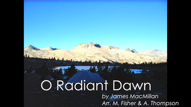 Mark Fisher performs James MacMillan's O Radiant Dawn. смотреть онлайн