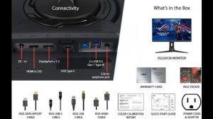 ASUS ROG Strix 24.5” 1080P HDR Gaming-Monitor (XG259CM)