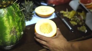 Мастер класс  Кальян без кальяна   Кальян из фруктов