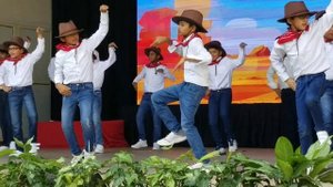 Cowboy dance by Dhanvin & friends in chirec annual day on 25 th march 2023 #Cowboys
