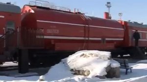 Экскурсия по специальному пожарному поезду