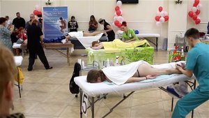 Чемпионат по массажу. Номинация "Добрые руки"