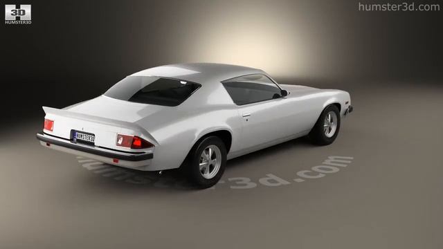 Chevrolet Camaro 1975 3D model by Hum3D.com