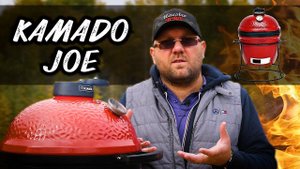 Обзор kamado joe jr. red 34. керамический гриль. мобильный гриль. угольный гриль.