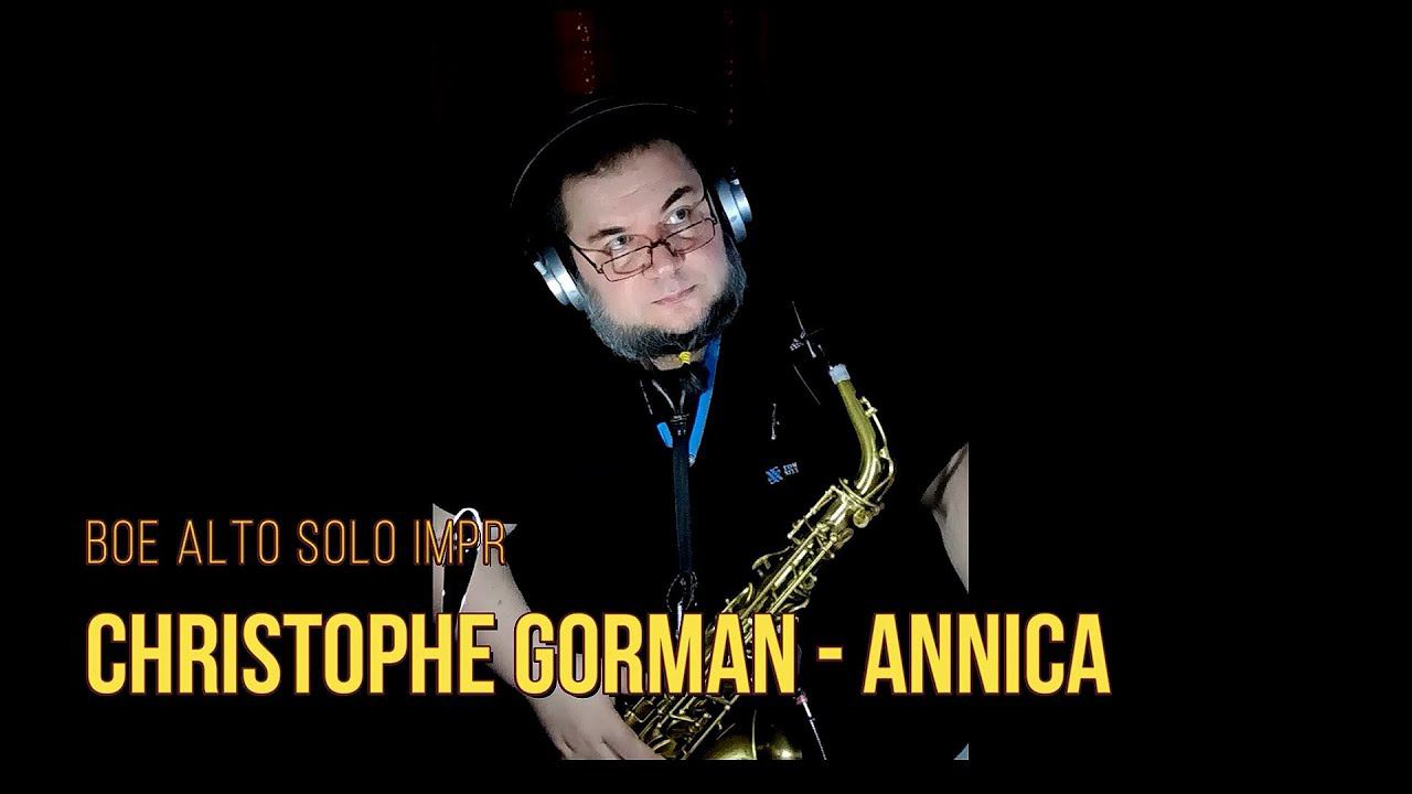 Christophe Gorman   Annica  -  Boe ALTO SOLO IMPR