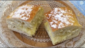 Лимонный пирог к чаю на закваске