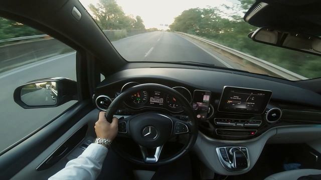 GoPro  Morning vibes  Mercedes-Benz V250d  POV Driving - Ep.46