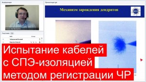 Испытание кабелей с изоляцией из сшитого полиэтилена методом регистрации частичных разрядов