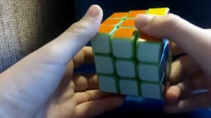 Окончательная сборка кубика Рубика 3 на 3